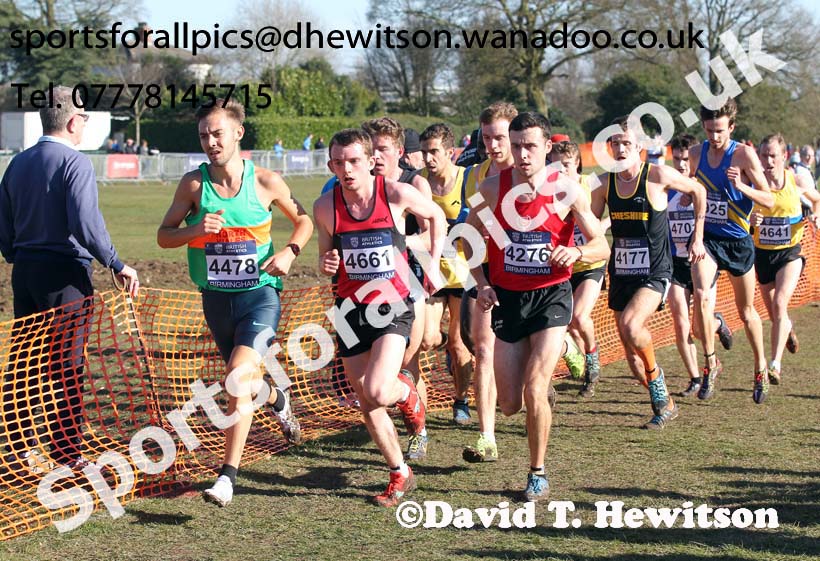 Senior mens Inter Counties Cross Country,  Cofton Park, Birmingham. Photo: David T. Hewitson/Sports for All Pics